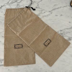 Gucci logo shoebags
